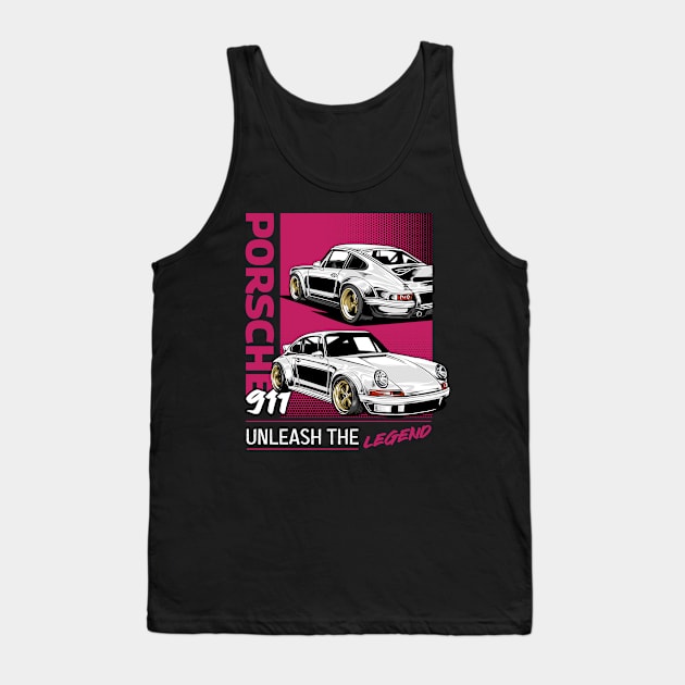 Legendary 911 Tank Top by Harrisaputra